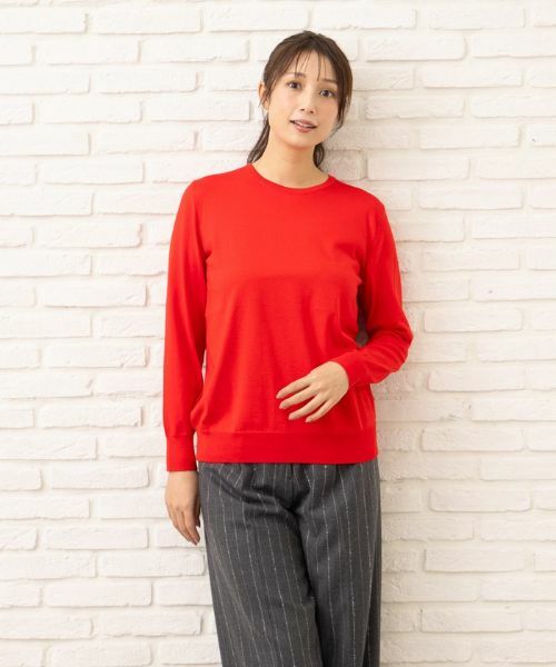 Leilian / レリアン ニット・セーター | クルーネックニットプルオーバー | 詳細1