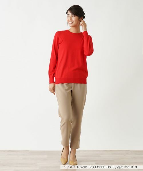 Leilian / レリアン ニット・セーター | クルーネックニットプルオーバー | 詳細8