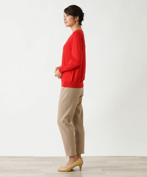 Leilian / レリアン ニット・セーター | クルーネックニットプルオーバー | 詳細9