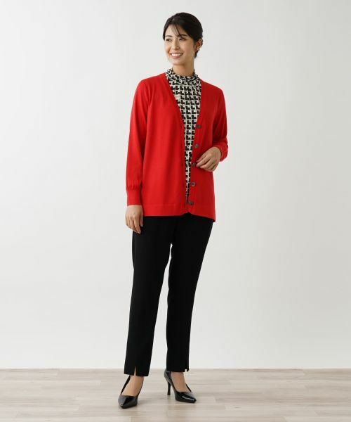 Leilian / レリアン カーディガン・ボレロ | Vネックカーディガン | 詳細17