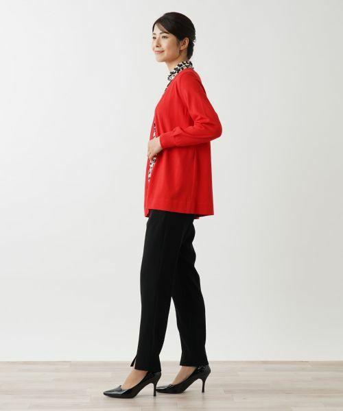 Leilian / レリアン カーディガン・ボレロ | Vネックカーディガン | 詳細18