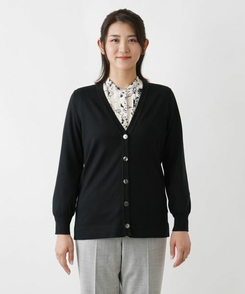 Leilian / レリアン カーディガン・ボレロ | Vネックカーディガン | 詳細4