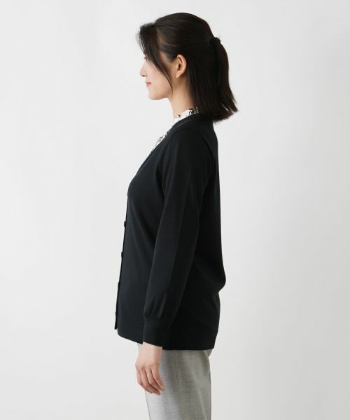 Leilian / レリアン カーディガン・ボレロ | Vネックカーディガン | 詳細5