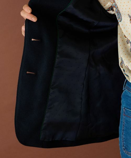 Leilian / レリアン テーラードジャケット | エンブレム刺繍付きブレザー【Happy Circulation】 | 詳細15