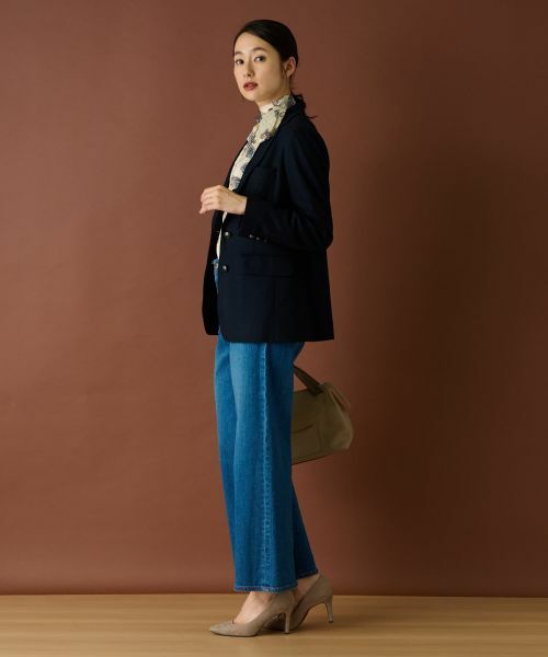 Leilian / レリアン テーラードジャケット | エンブレム刺繍付きブレザー【Happy Circulation】 | 詳細22