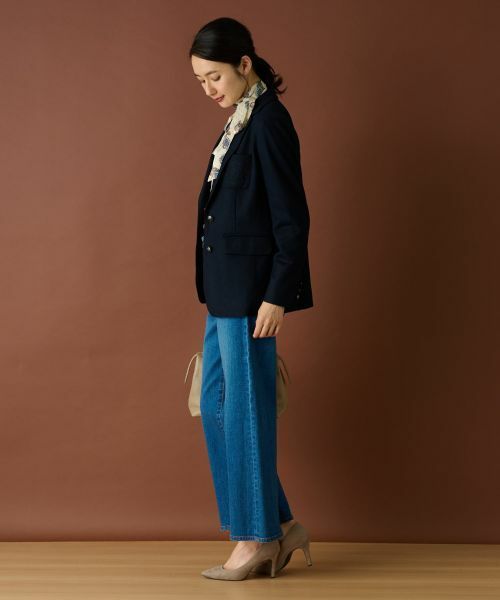 Leilian / レリアン テーラードジャケット | エンブレム刺繍付きブレザー【Happy Circulation】 | 詳細23