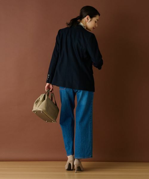 Leilian / レリアン テーラードジャケット | エンブレム刺繍付きブレザー【Happy Circulation】 | 詳細25