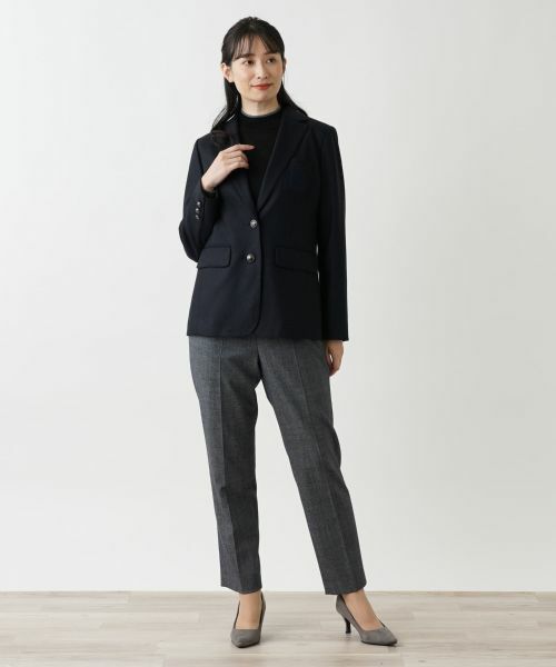 Leilian / レリアン テーラードジャケット | エンブレム刺繍付きブレザー【Happy Circulation】 | 詳細28