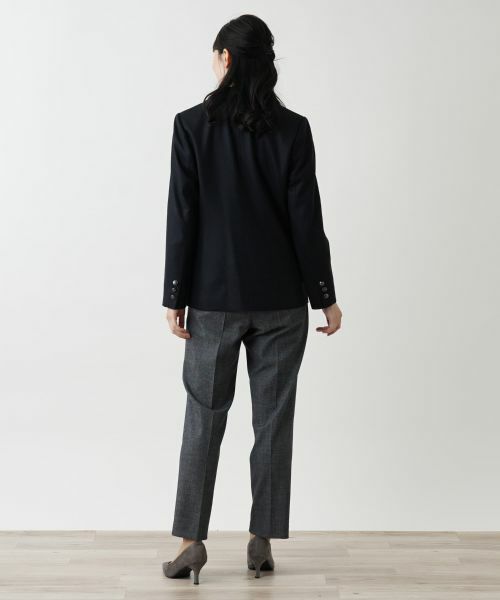 Leilian / レリアン テーラードジャケット | エンブレム刺繍付きブレザー【Happy Circulation】 | 詳細30