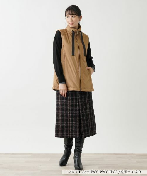 Leilian / レリアン テーラードジャケット | 中わたベスト【LIMONTA】 | 詳細20