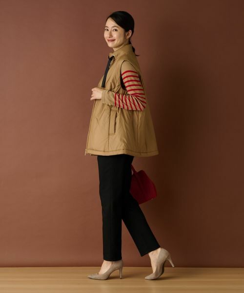 Leilian / レリアン テーラードジャケット | 中わたベスト【LIMONTA】 | 詳細9