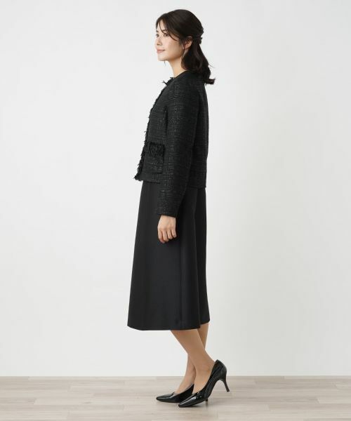 Leilian / レリアン テーラードジャケット | ラメツイードジャケット【セレモニー】【CLARENSON】 | 詳細2