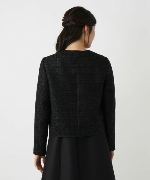 Leilian / レリアン テーラードジャケット | ラメツイードジャケット【セレモニー】【CLARENSON】 | 詳細6