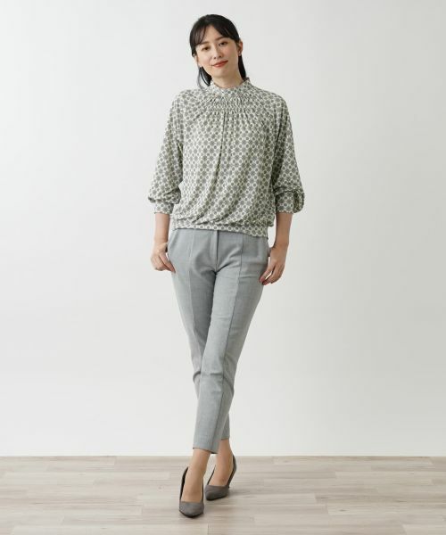 Leilian / レリアン カットソー | ボトルネックプルオーバー | 詳細1