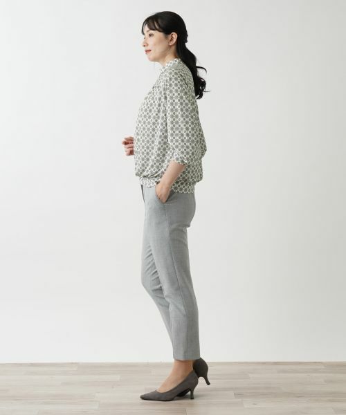 Leilian / レリアン カットソー | ボトルネックプルオーバー | 詳細2