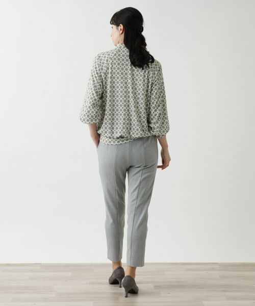 Leilian / レリアン カットソー | ボトルネックプルオーバー | 詳細3