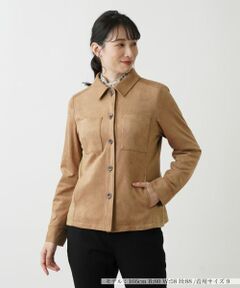 Leilian / レリアン テーラードジャケット | シャツジャケット【Leilian WHITE LABEL】