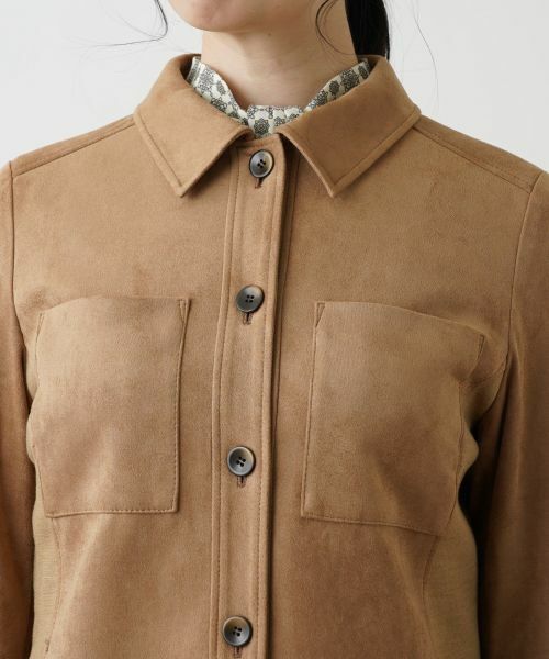 Leilian / レリアン テーラードジャケット | シャツジャケット【Leilian WHITE LABEL】 | 詳細10