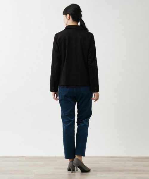 Leilian / レリアン テーラードジャケット | シャツジャケット【Leilian WHITE LABEL】 | 詳細3