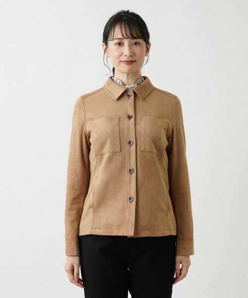 Leilian / レリアン テーラードジャケット | シャツジャケット【Leilian WHITE LABEL】 | 詳細7