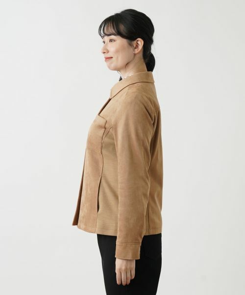 Leilian / レリアン テーラードジャケット | シャツジャケット【Leilian WHITE LABEL】 | 詳細8
