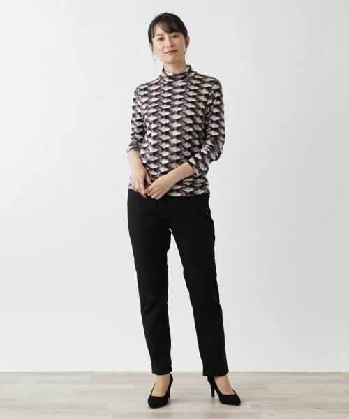 Leilian / レリアン カットソー | ハイネックカットソー【Leilian WHITE LABEL】 | 詳細1