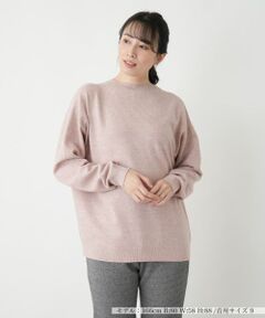 Leilian / レリアン ニット・セーター | モックネックニット【Leilian WHITE LABEL】