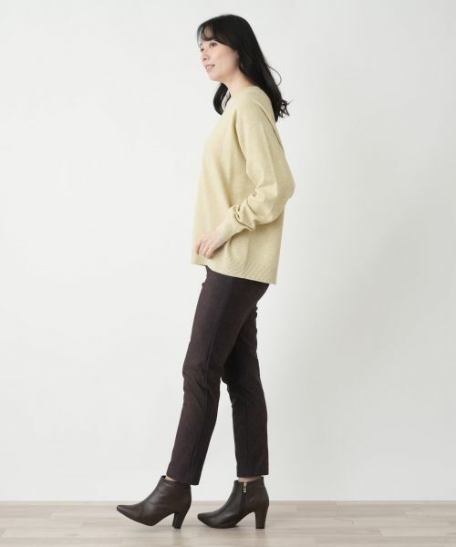 Leilian / レリアン ニット・セーター | モックネックニット【Leilian WHITE LABEL】 | 詳細2