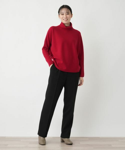 Leilian / レリアン ニット・セーター | ホールガーメントハイネックニット【Leilian WHITE LABEL】 | 詳細1