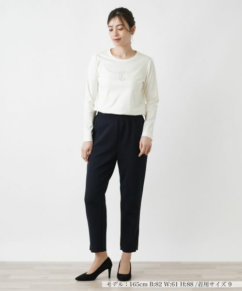 Leilian / レリアン その他パンツ | ストレッチニットパンツ | 詳細17