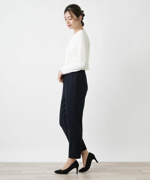 Leilian / レリアン その他パンツ | ストレッチニットパンツ | 詳細18