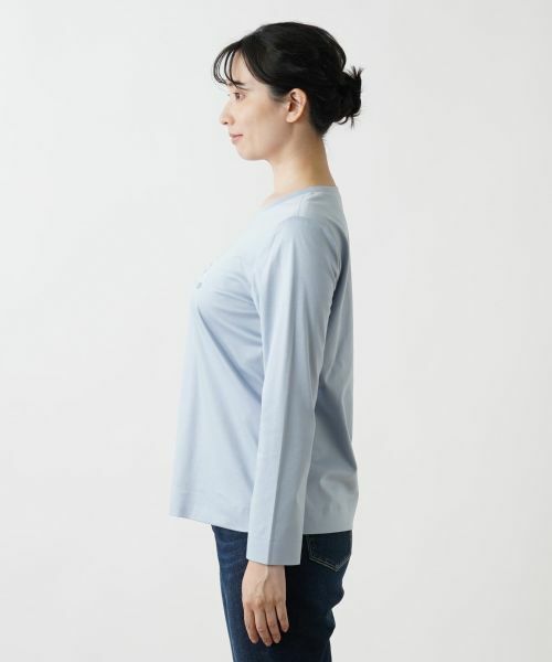 Leilian / レリアン カットソー | フラワーロゴカットソー | 詳細13