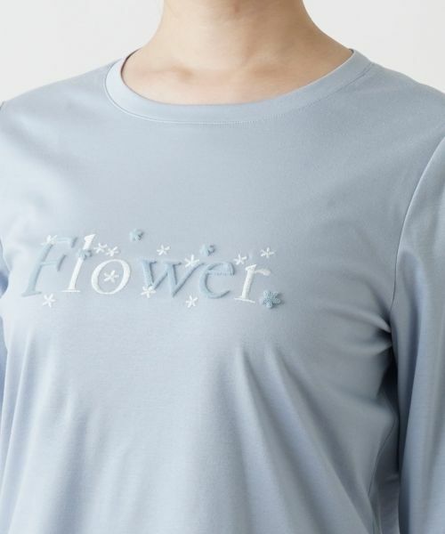 Leilian / レリアン カットソー | フラワーロゴカットソー | 詳細15