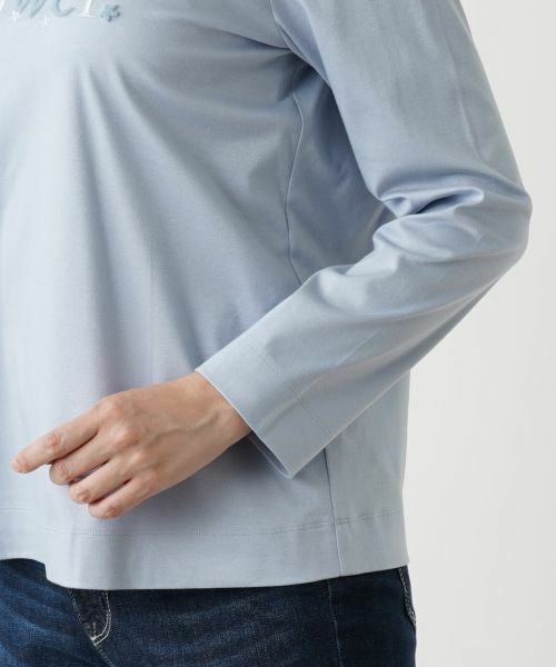 Leilian / レリアン カットソー | フラワーロゴカットソー | 詳細17