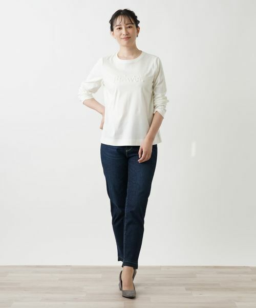 Leilian / レリアン カットソー | フラワーロゴカットソー | 詳細5