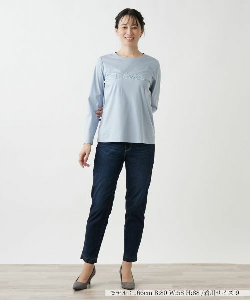 Leilian / レリアン カットソー | フラワーロゴカットソー | 詳細9