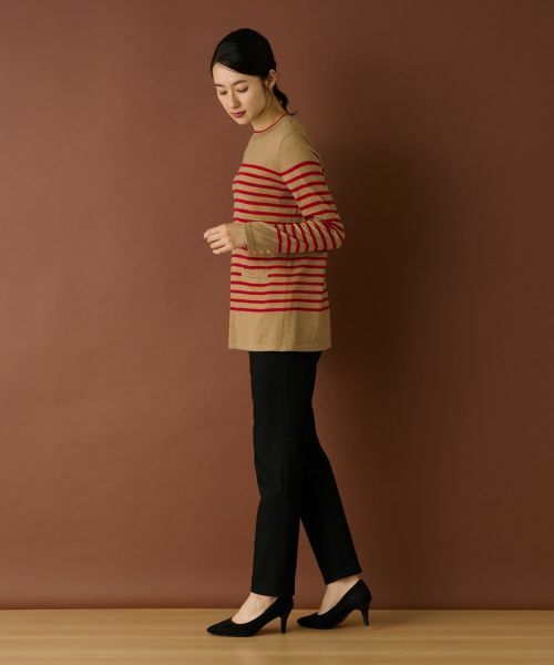 Leilian / レリアン ニット・セーター | ボーダーニット | 詳細11