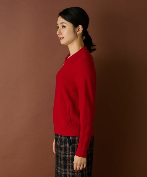 Leilian / レリアン カーディガン・ボレロ | ニットジップブルゾン | 詳細11