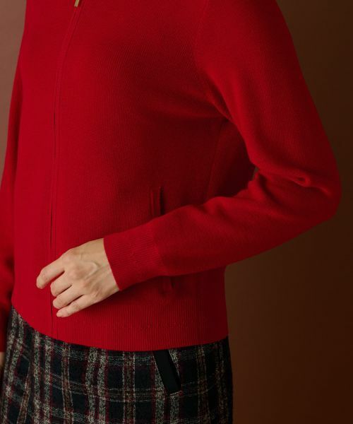 Leilian / レリアン カーディガン・ボレロ | ニットジップブルゾン | 詳細15