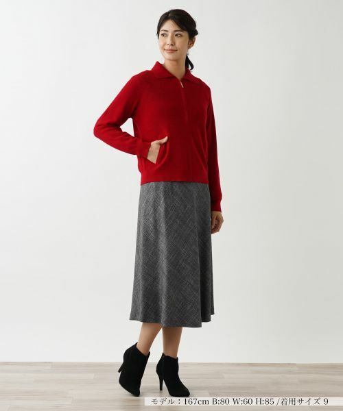 Leilian / レリアン カーディガン・ボレロ | ニットジップブルゾン | 詳細22