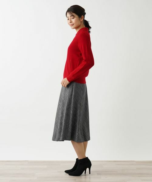 Leilian / レリアン カーディガン・ボレロ | ニットジップブルゾン | 詳細23