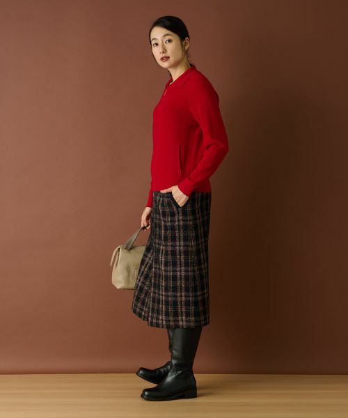 Leilian / レリアン カーディガン・ボレロ | ニットジップブルゾン | 詳細4