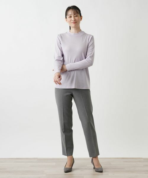 Leilian / レリアン カットソー | ミドルネックカットソー | 詳細1