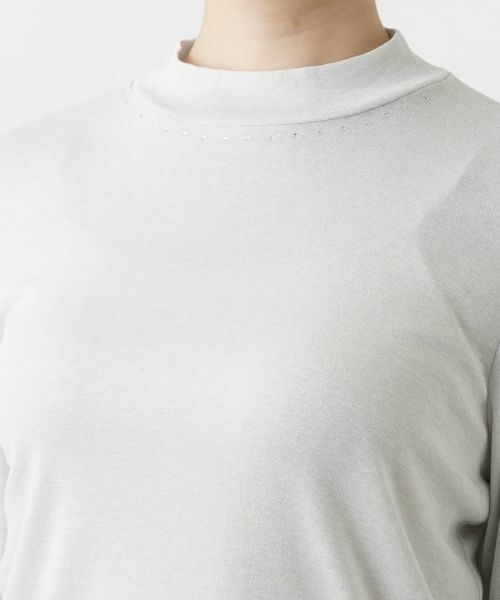 Leilian / レリアン カットソー | ミドルネックカットソー | 詳細10