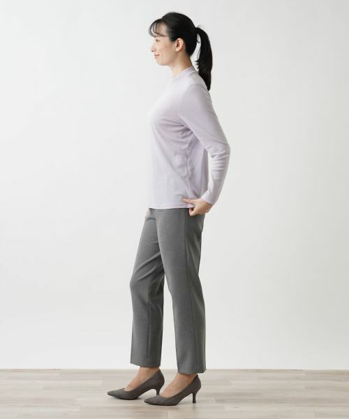 Leilian / レリアン カットソー | ミドルネックカットソー | 詳細2