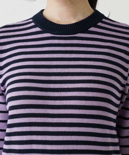 Leilian / レリアン ニット・セーター | ボーダークルーネックニット | 詳細10