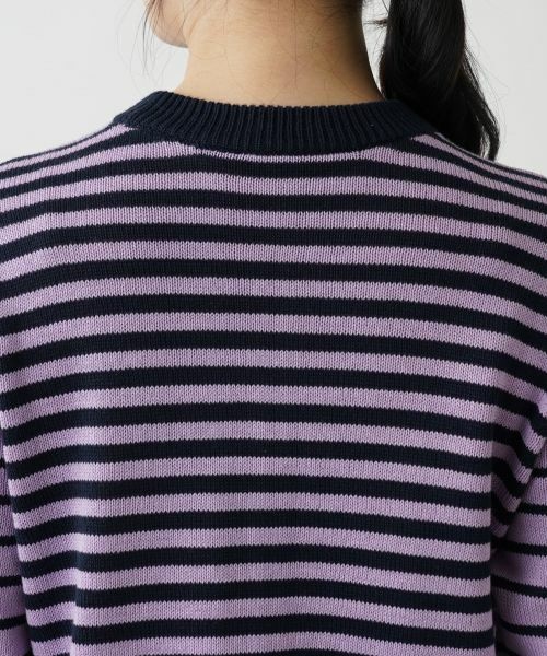 Leilian / レリアン ニット・セーター | ボーダークルーネックニット | 詳細11