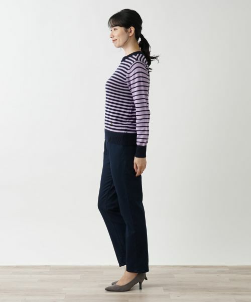 Leilian / レリアン ニット・セーター | ボーダークルーネックニット | 詳細5