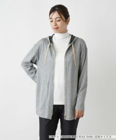 Leilian / レリアン カーディガン・ボレロ | フーディーカーディガン