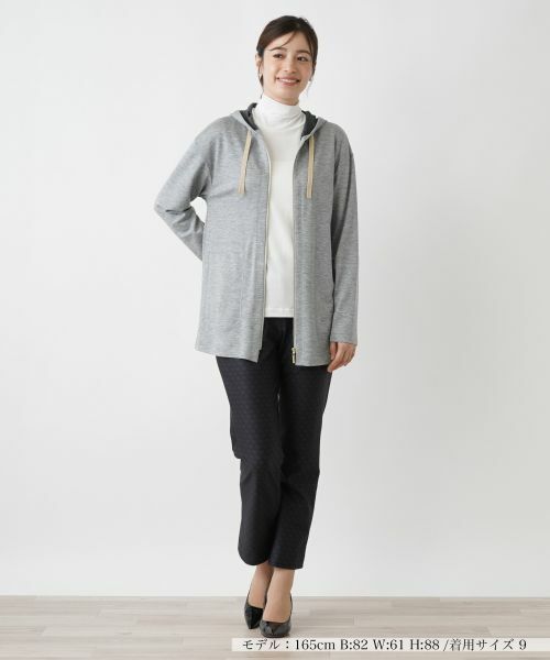 Leilian / レリアン カーディガン・ボレロ | フーディーカーディガン | 詳細4